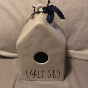Rae Dunn  - EARLY BIRD - birdhouse